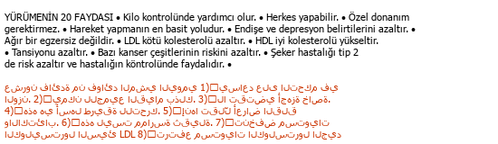 Turc Arabe Traduction médicale Çeviri Örneği - 279