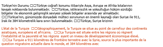 Turc« »Français Türkçe Çeviri Örneği - 260