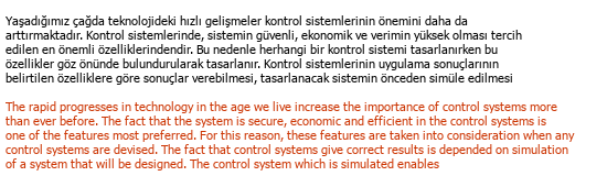 Türkçe« »İngilizce Türkçe Çeviri Örneği - 144
