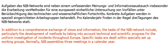 Allemand Anglais Traduction technique Çeviri Örneği - 222