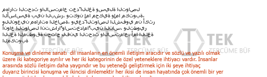 Arabe-Turc Traductions en sciences sociales Traduction