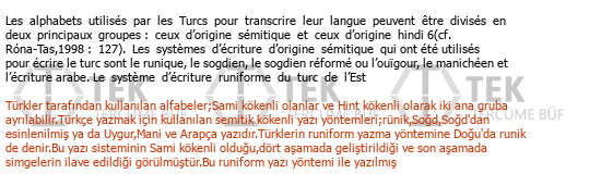 French Turkish Social Sciences Translations Çeviri Örneği - 172