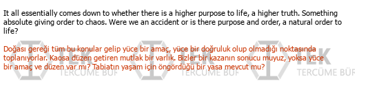 İngilizce<>Türkçe Türkçe Çeviri Örneği - 184