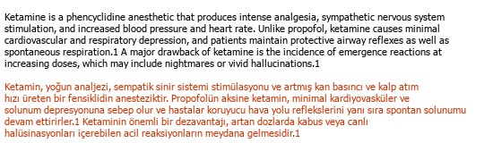 English Turkish Medical Translation Çeviri Örneği - 58