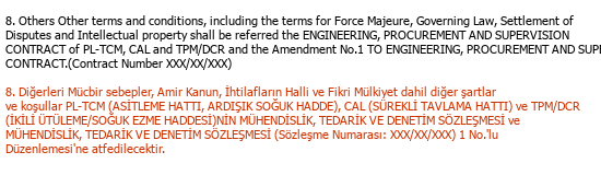 İngilizce Türkçe Teknik Tercüme - 259