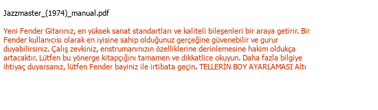 Anglais Turc Traduction technique Çeviri Örneği - 47