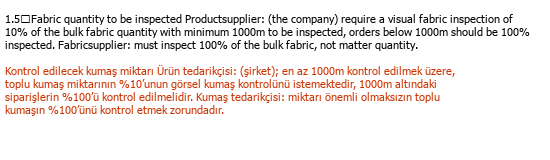 Anglais Turc Traduction commerciale Çeviri Örneği - 254