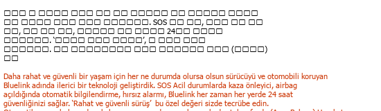 Koreanische-Türkische Technische Übersetzung Übersetzung