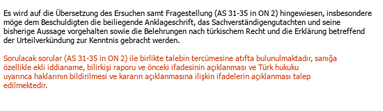 Türkisch Deutsch Juristische Übersetzung Çeviri Örneği - 207