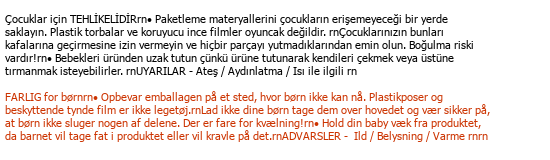 Turkish Danish Technical Translation Çeviri Örneği - 359