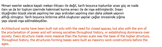 Turkish English Academic Translation Çeviri Örneği - 335