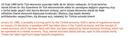 Turkish English Academic Translation Çeviri Örneği - 346