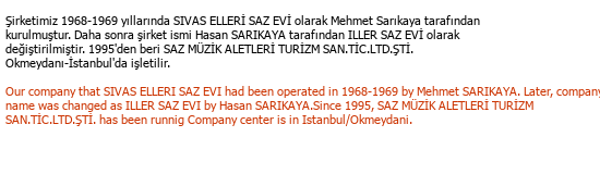 Türkçe İngilizce Ticari Tercüme Çeviri Örneği - 158