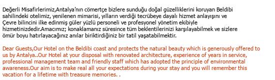 Turkish English Tourism Translations Çeviri Örneği - 69