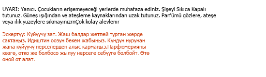 Turc-Kirghize Traduction technique Traduction