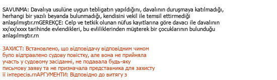 Turkish Ukrainian Legal Translation Çeviri Örneği - 362